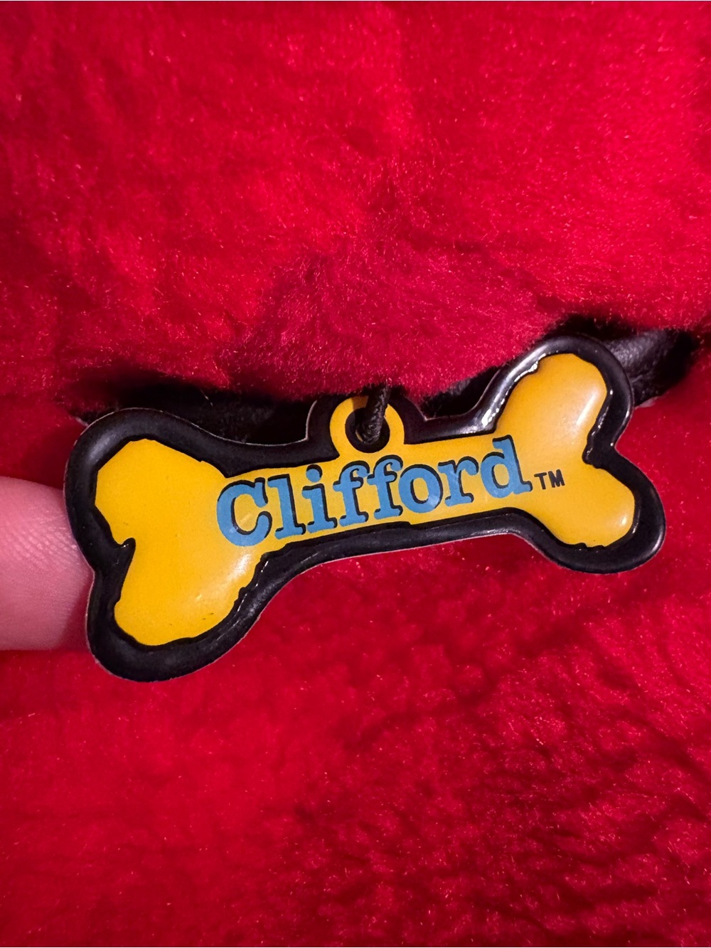 2001 Vintage Clifford The Big Red dog  Kids Scholastic Plush Backpack - Red - Picture 7 of 12